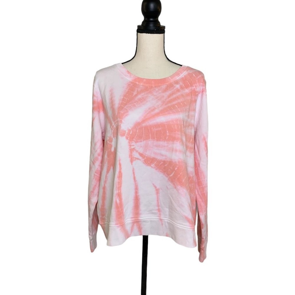 *SOLD* J Crew XL Tie Dye Long Sleeve Sweatshirt